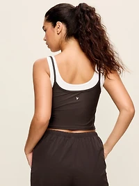PowerSoft Layered Longline Bra