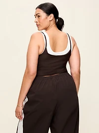 PowerSoft Layered Longline Bra
