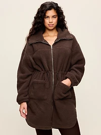 Longline Sherpa Jacket