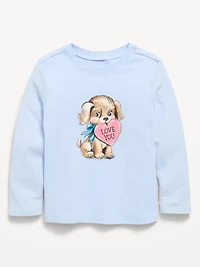 Long-Sleeve Graphic T-Shirt for Toddler Girls