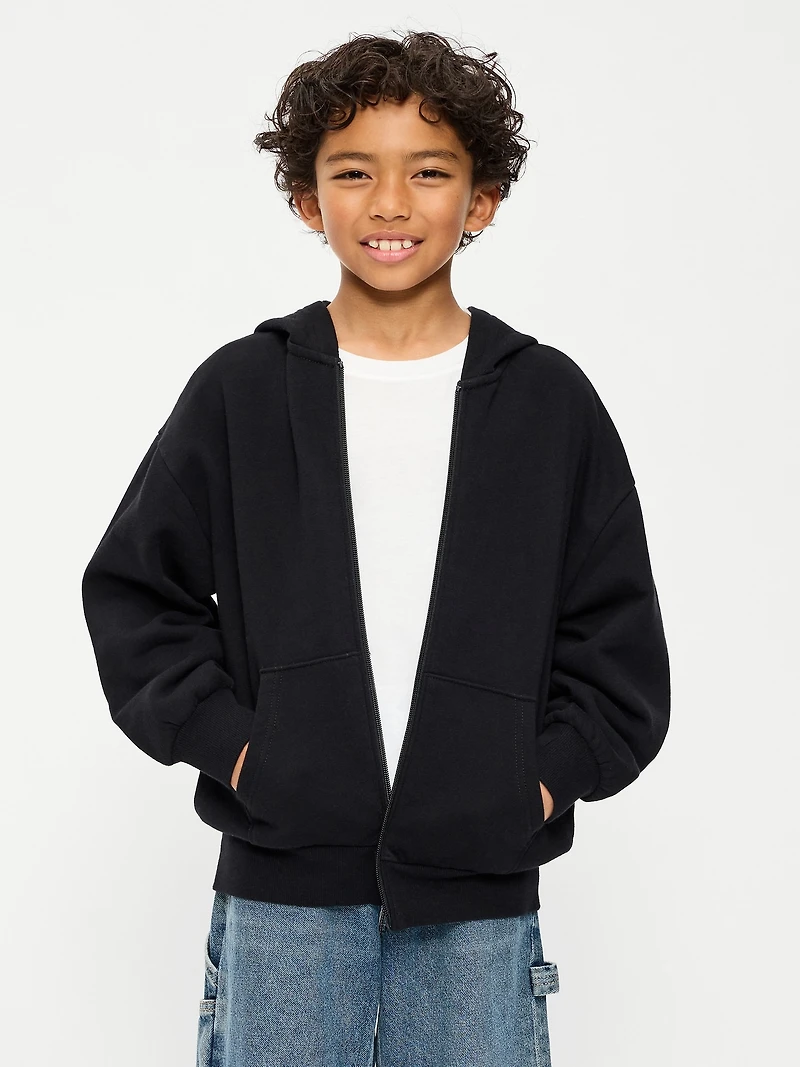 Oversized Zip Hoodie for Boys