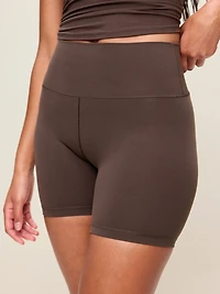 High-Waisted StudioSmooth Biker Shorts - 6-inch inseam