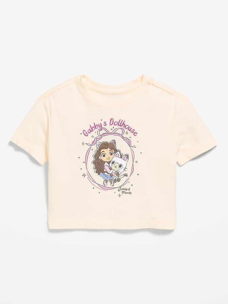 Gabby's Dollhouse™ Boxy Graphic T-Shirt for Toddler Girls