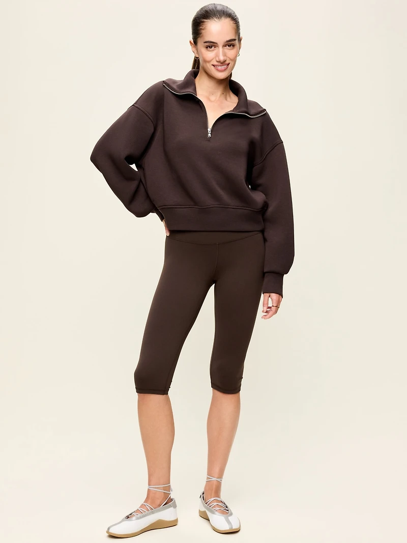 High-Waisted StudioSmooth Pedal Pusher Capri Leggings