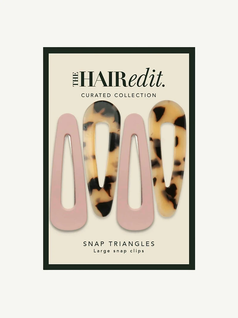 The Hair Edit Snap Triangles