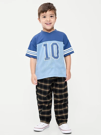 Pull-On Barrel-Leg Pants for Toddler Boys