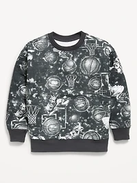 Space Jam™ Gender-Neutral Oversized Graphic Sweatshirt for Kids