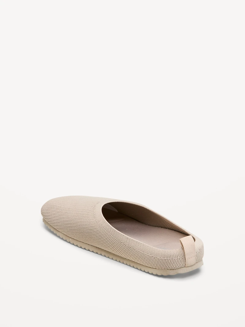 Cozy Knit Mule Clogs for Women