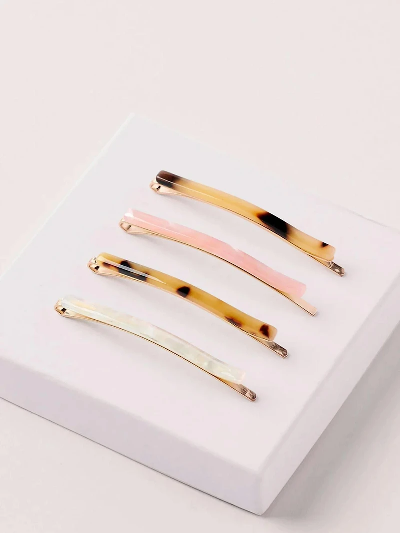 The Hair Edit Marble Pins Set