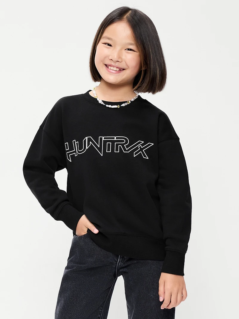 KPop Demon Hunters™ Oversized Graphic Tunic Sweatshirt for Girls