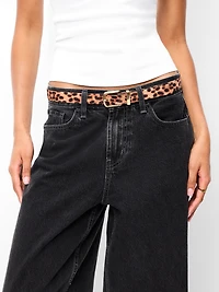 Classic Pony Hair Belt
