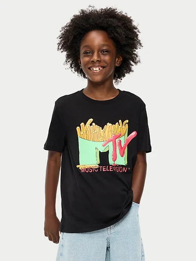 MTV™ Gender-Neutral Graphic T-Shirt Kids