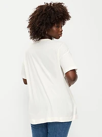 Oversized Graphic Tunic T-Shirt