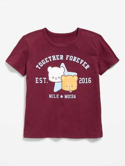 Milk and Mocha™ Graphic T-Shirt for Girls