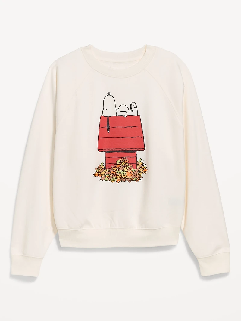 Peanuts™ Oversized Raglan Sweatshirt