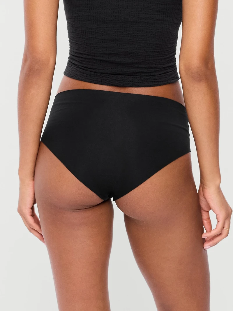 Mid-Rise Hipster Underwear 3-Pack