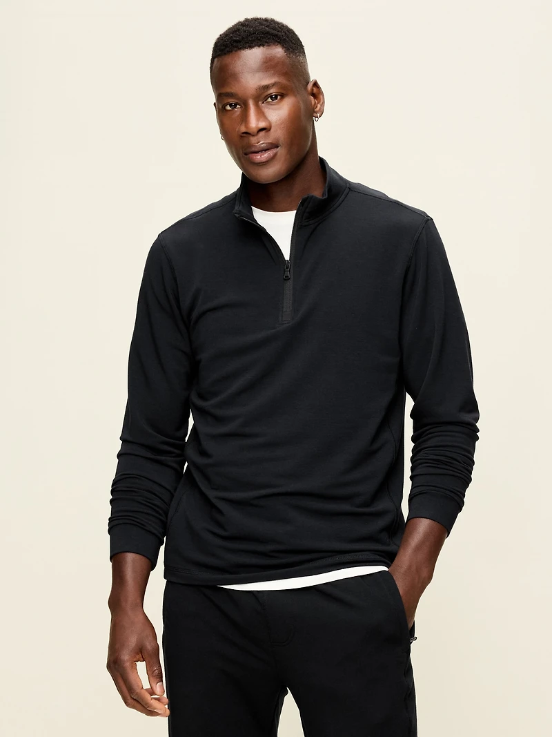 Recharge Knit Quarter-Zip Pullover