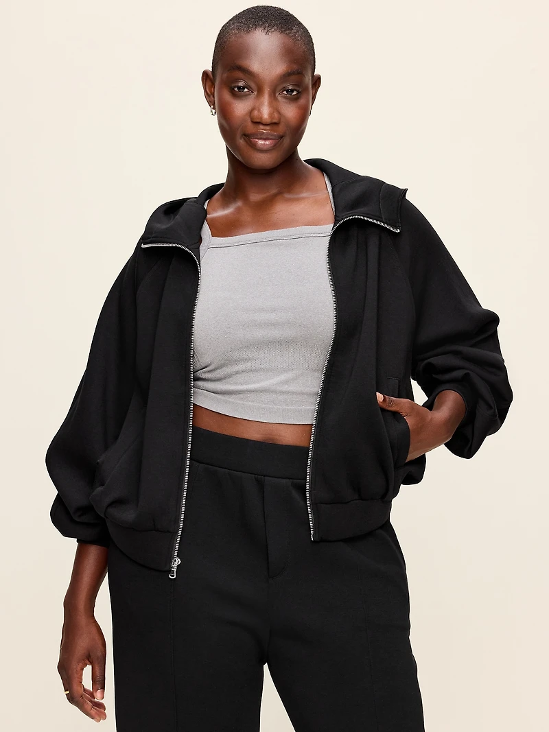 Bounce Fleece Utility Hoodie Sweatshirt