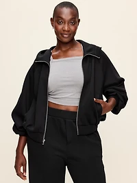 Bounce Fleece Utility Hoodie Sweatshirt