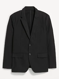 Relaxed Unlined Twill Blazer
