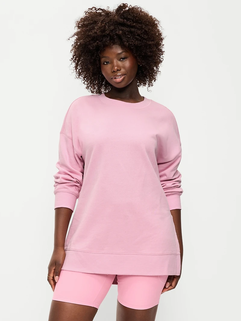 SoComfy Relaxed Tunic Sweatshirt