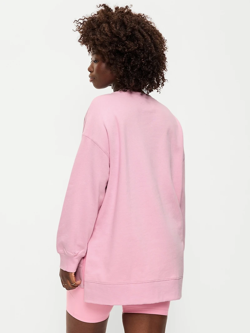 SoComfy Relaxed Tunic Sweatshirt