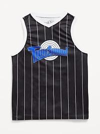 Space Jam™ Mesh Graphic Basketball Tank Top for Boys