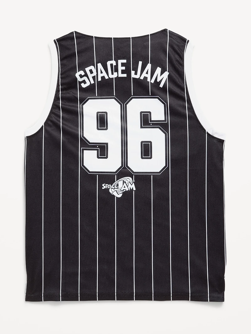 Space Jam™ Mesh Graphic Basketball Tank Top for Boys