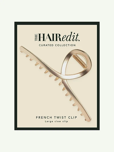 The Hair Edit French Twist Claw Clip