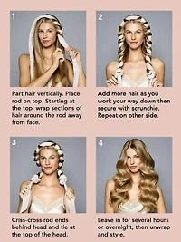 The Hair Edit Heatless Soft Ribbon Curl Set
