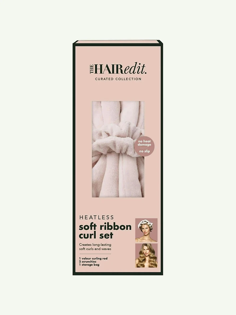 The Hair Edit Heatless Soft Ribbon Curl Set