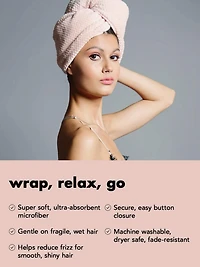 The Hair Edit Quick Dry Microfiber Hair Wrap