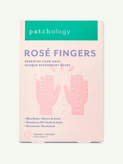 Patchology Rose Fingers Hand Masks