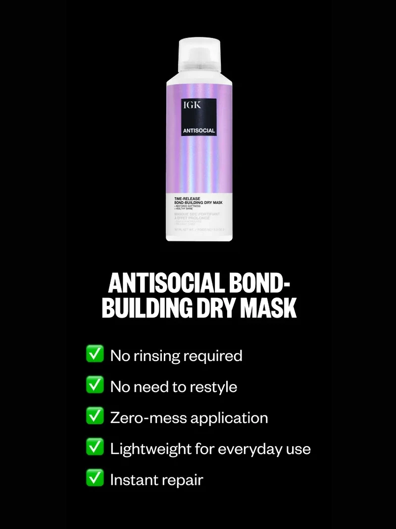 IGK Antisocial Dry Hair Mask
