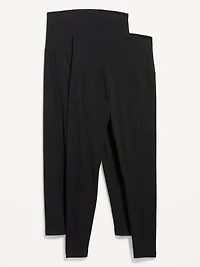 Maternity Full-Panel Leggings 2-Pack