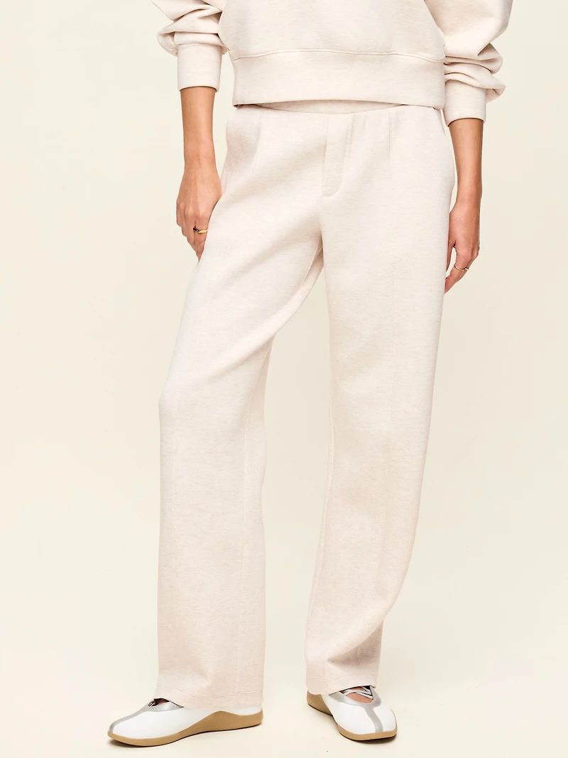 High-Waisted Bounce Fleece Trouser Sweatpants