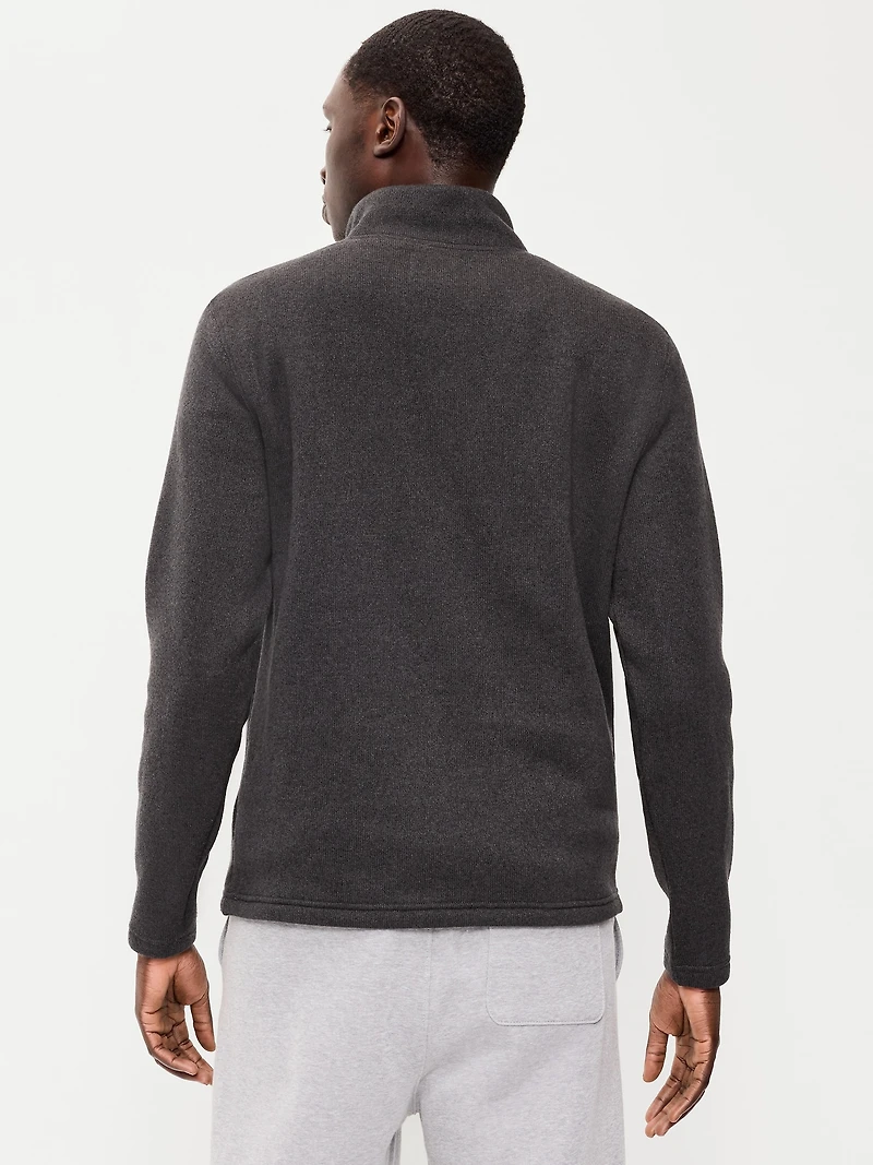 Sweater Fleece Quarter-Zip