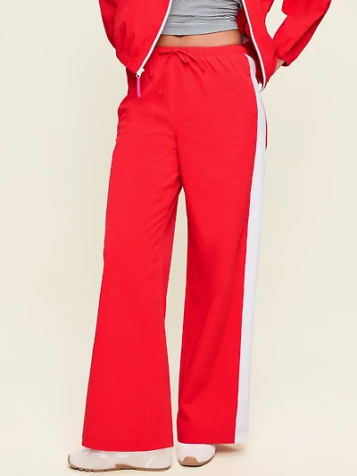 High-Waisted TrekTech Lightweight Woven Active Pants