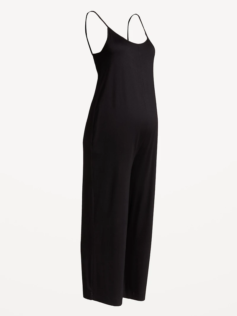 Maternity Sunday Sleep Knit Jersey Jumpsuit