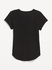 CloudLite Crew-Neck Ribbed T-Shirt