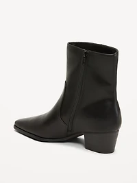 Low-Heel Booties for Women