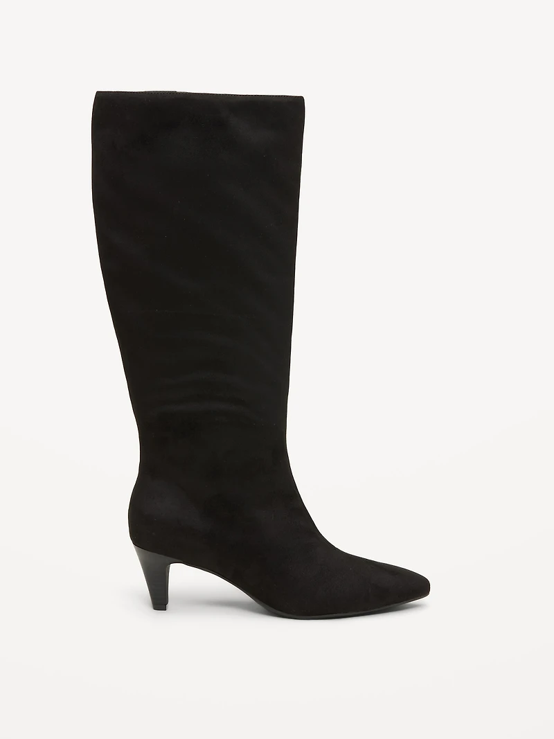 Tall Kitten-Heel Boots for Women