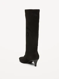 Tall Kitten-Heel Boots for Women
