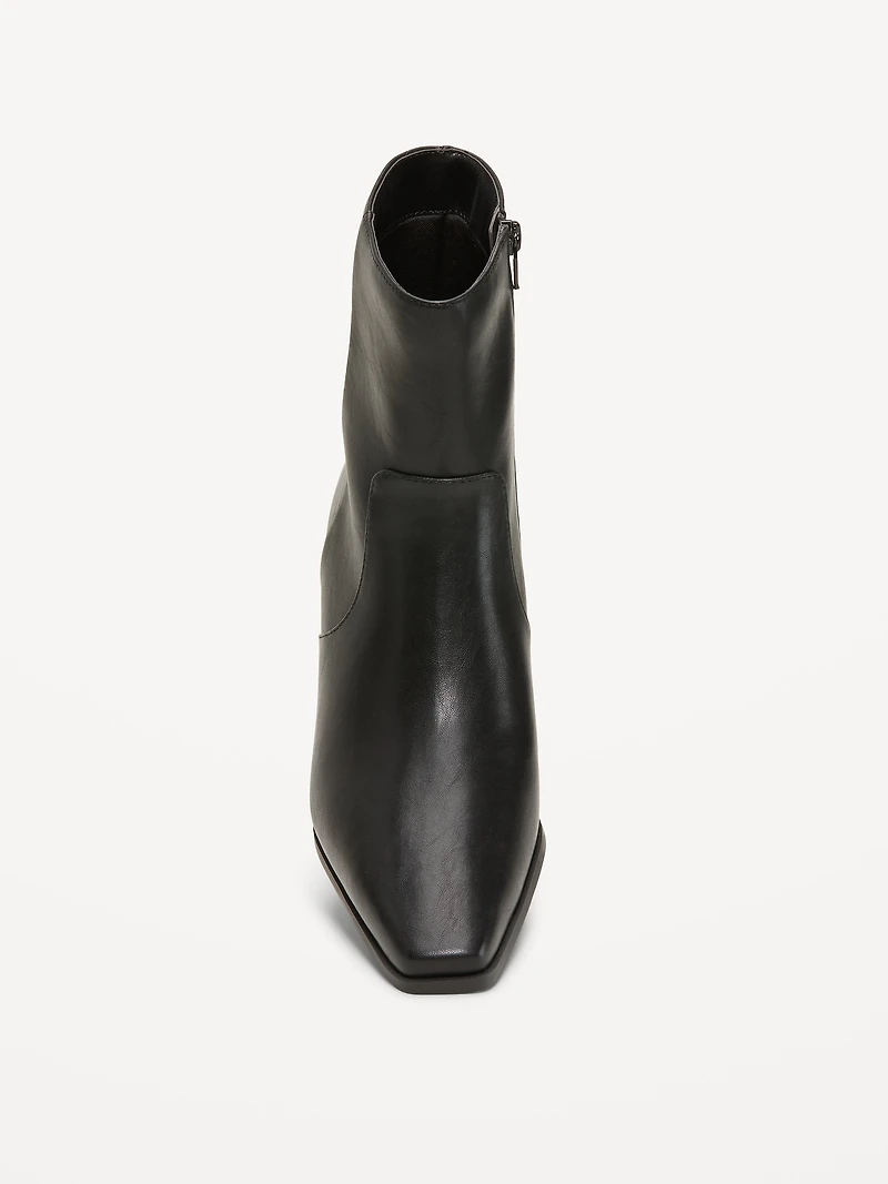 Low-Heel Booties for Women