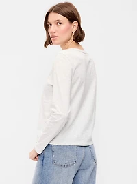 EveryWear Long-Sleeve Crew-Neck T-Shirt