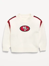 San Francisco 49ers Crew-Neck Sweater for Toddler Girls