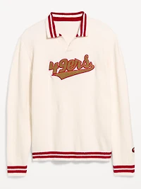 San Francisco 49ers Collared Sweater for Men