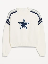 Dallas Cowboys Cropped Sweater for Women