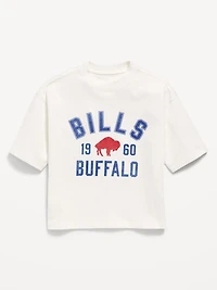 Buffalo Bills Oversized Boxy Graphic T-Shirt for Boys