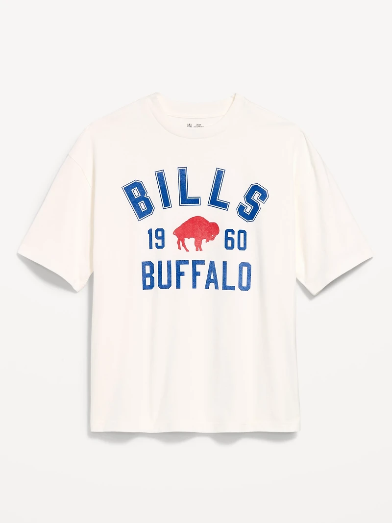 Buffalo Bills Oversized Graphic T-Shirt for Men